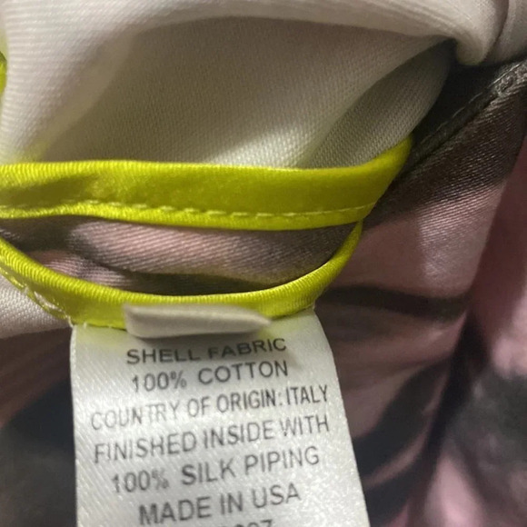 Lela Rose Multi Pink Cotton Dress 2 - Picture 7 of 7